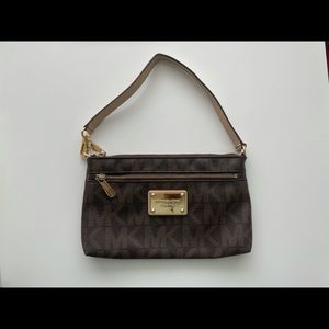 Michael Kors Large Logo Wristlet